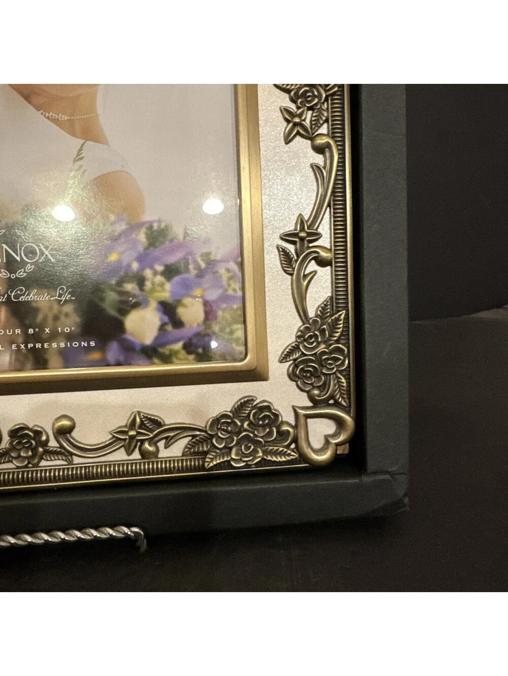New Lenox Vintage Love Photo Frame 8
